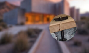 Knife anchor bolts securing home framing before high-wind season