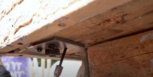 Standard Center Plate Concrete Anchor Bolts on Wood Framing