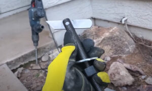 Home remodeling preparation with foundation anchor bolt assessment