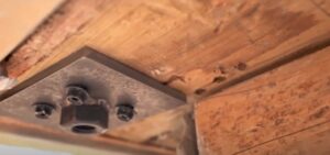 Different anchor bolt types used to secure wood framing to foundation