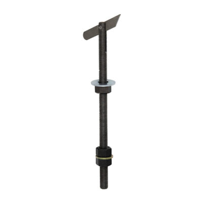 Standard knife anchor bolts used as J-bolt replacements for wood framing